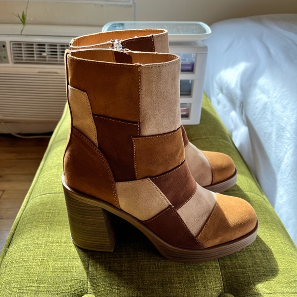 Universal Thread Shoes - NWT Target Patchwork Booties